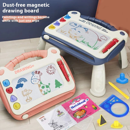 Children's Drawing Board Baby Magnetic Writing Board 1-3 Years Old Kidsren's Graffiti Painting Erasable Magnetic Home Drawing Toy