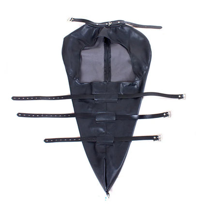 Female Bondage Leather Single Glove Adult Restraint Garment Binding Containment Restraint Gear BDSM Couple Sex