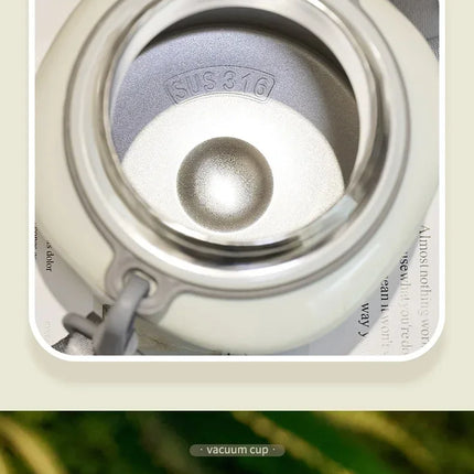 Stainless Steel Vacuum Flask, Outdoor Portable Keeps Cold and Heat, Thermal Bottles, Drinkware