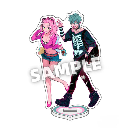 Anime ALIEN STAGE IVAN TILL LUKA SUA MIZI Gift Toy Acrylic Stand Model Action Figure Ornament Accessories Model Desktop keychain