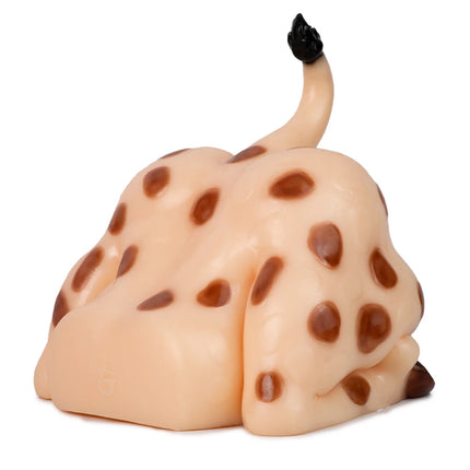 LUUK Lifelike Animal Big Ass Male Masturbator with Pocket Pussy Vaginal Anal Silicone Butt Torso Stroker Adult Sex Toy for Men