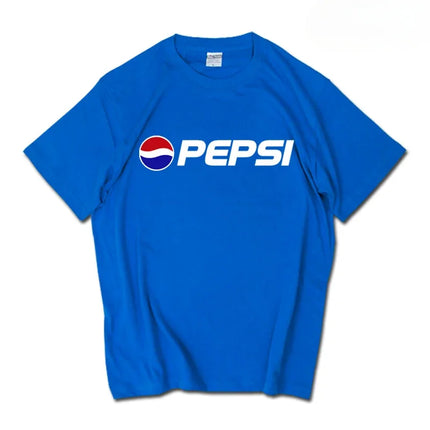 2026 Summer New Trendy Brand INS Pepsi Cola Joint 3DT-shirt Sprite Coca-Cola Men's and Women's Loose  Couple's Short Sleeves