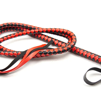2m Long Bdsm Whip Bondage Restraints Erotic Riding Horse Fetish Leather Spanking Flogger Sex Toys For Couples Women Adult Games