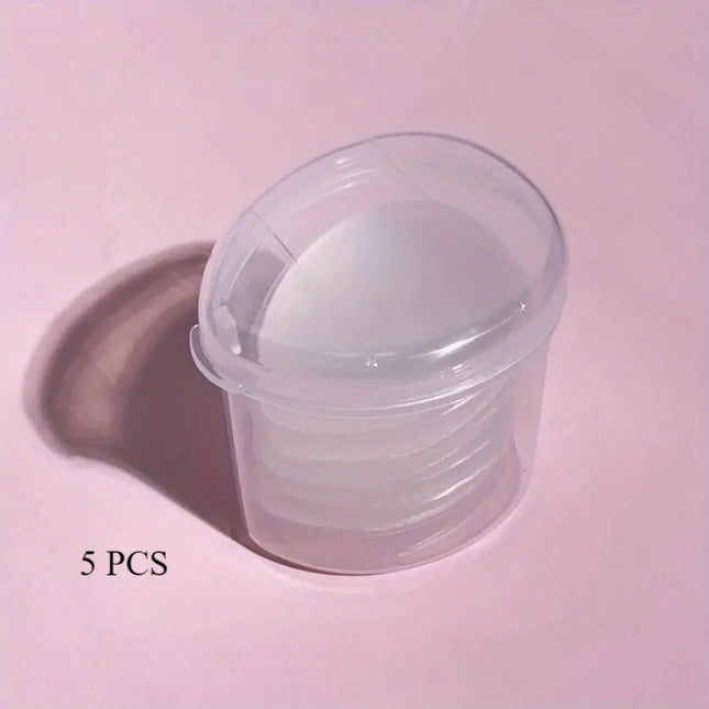 2025NEW5 Pack Mini Silicone Fingertips - Reusable, Fragrance-Free Makeup Brushes for Foundation, Concealer and Powder