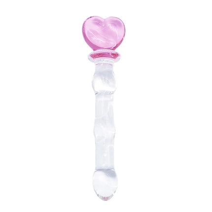 Glass Dildo Anal Vagina Massager Artificial Glans Penis Spiral G Spot Simulator Butt Plug Adult Products Sex Toys for Women Men