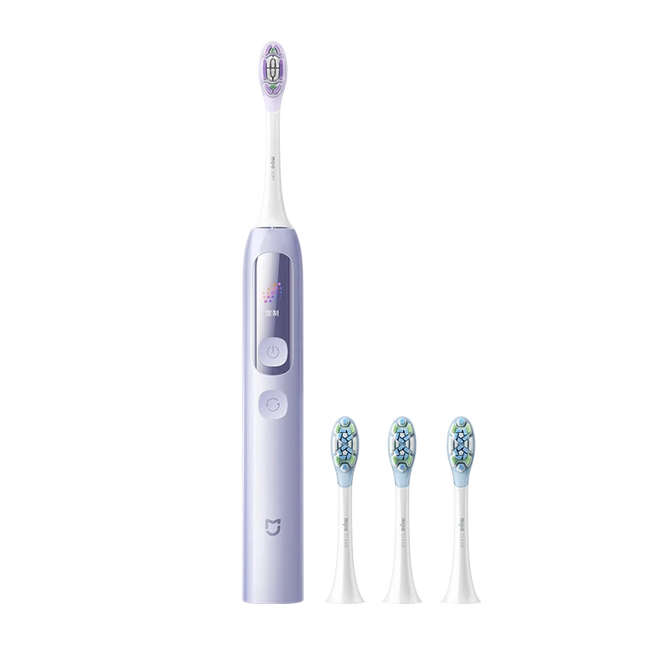 MIJIA Smart Servo-Oscillation Electric Toothbrush Pro, IPX8 Waterproof & Travel Lock, 180-day long battery life, App Control