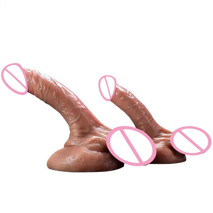 XXL soft  Skin Feel Realistic Dildo Adult Sex Toys for Women Big Suction Cup Soft Double Silicone Masturbators Penis Dick Dildo