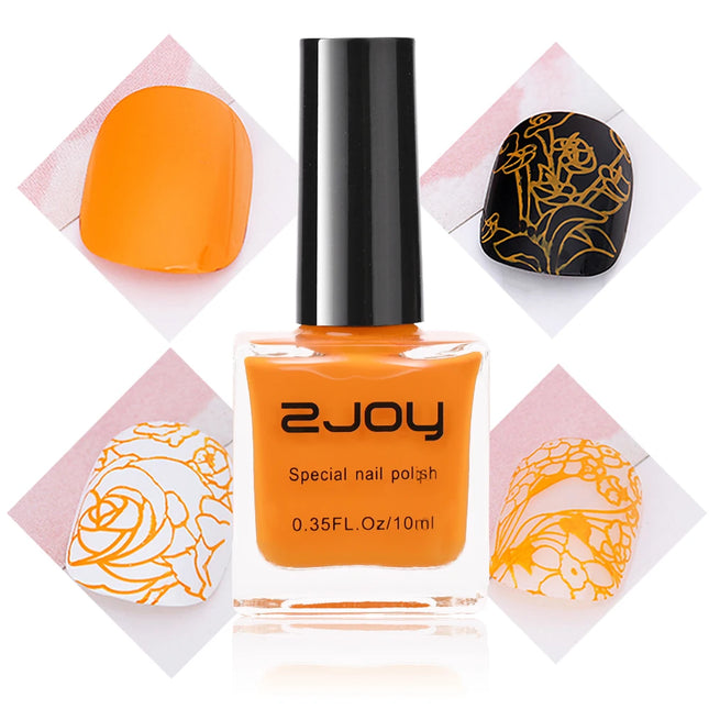 10ml 30 Colors Nail Art Stamping Polish Semi-permanent Varnish Printing Stamp for Nails Polishes Lacquer Top Coat Gel Polish