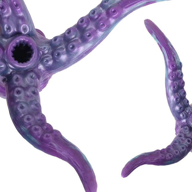 GEEBA Imitation Animal Octopus Male Masturbator Soft Silicone Sex Toy For Men Four Tentacle Anal Plug Realistic Vaginal Onahole