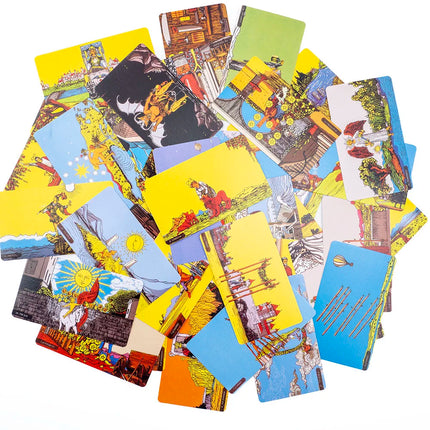 RWS Panorama Board Game 78PCS Tarot Cards Included Wide Angle Lens Show You New Perspective of RWS