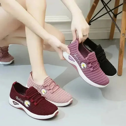 2025...Fashionable Women's Sports Shoes with Soft, Breathable Mesh Soles and Lightweight, Trendy Coconut Shoes
