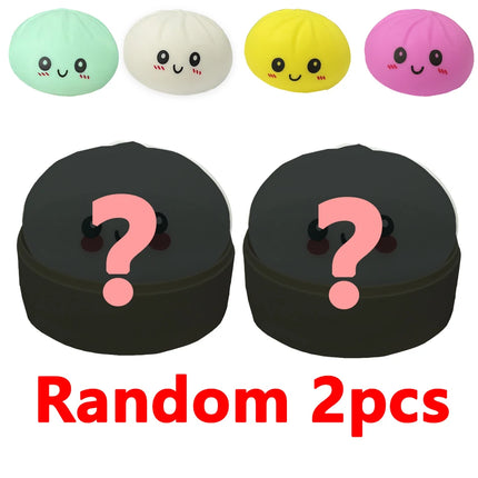 High Quality Simulation Flash Dumpling Pressure Ball Slow Rebound Soft Pinch Decompression Baozi Modeling Stress Relief Toy Gift