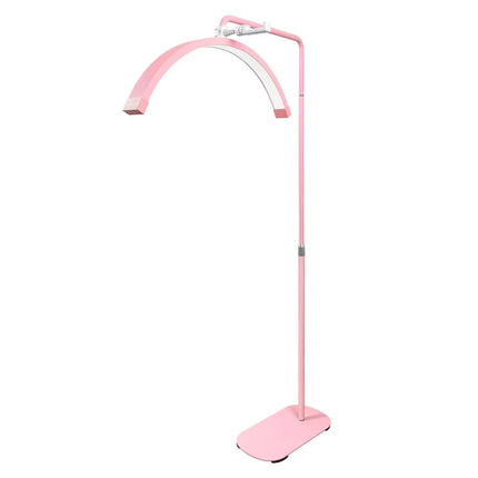 FOSOTO Overseas Warehouse LED Video Light Half-moon Fill Light Lash Nail Desktop Light For Beauty Eyelash Tattoo Makeup