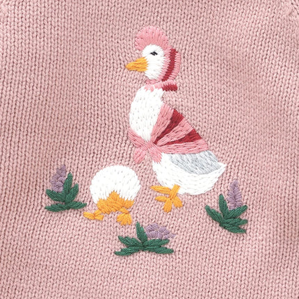 Winter Warm Knitted Baby Girls Sweaters Clothes Spring Autumn Outwear Newborn Infantil Toddler Kids Pullovers Children's Jumpers