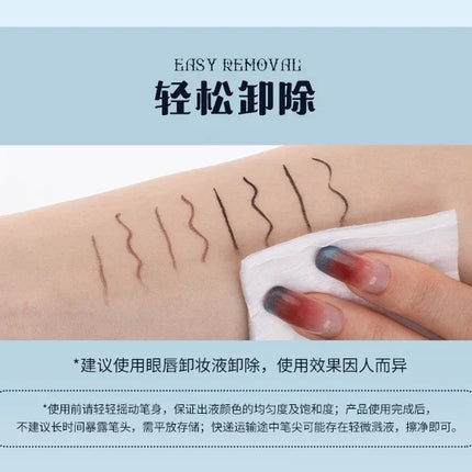 Flower Knows Moonlight Mermaid Waterproof Eyeliner Pen Super Slim Precise All Day Professional Liquid Eye Liner Pencil for Women