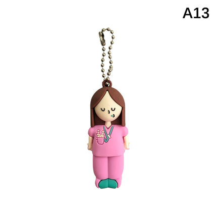 Ampoule Bottle Opener Keychain Syringe-Shaped Cutter Nurse Doctor Ampoule Bottle Opener Aid Medication Vial Breaker Tool