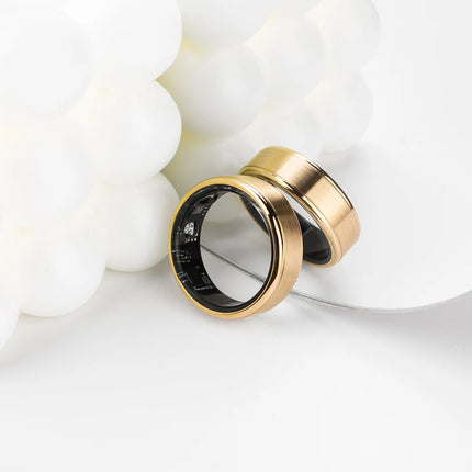 2024 COLMI R03 Smart Ring Men Women, With Charging Case, Battery Life 39 Days, Health Monitor, IP68&5ATM Waterproof, Multi-sport
