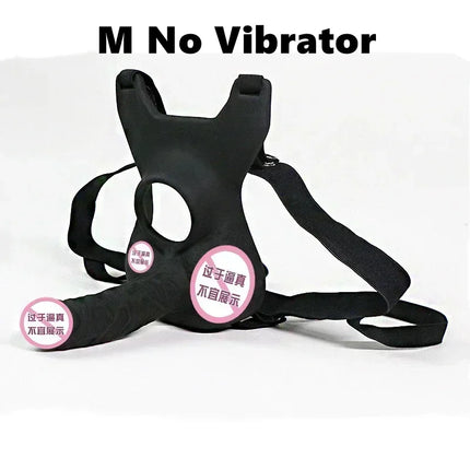 10 Frequency Double Penetration Vibrator for Couples Adult Sex Toy Men's Strap-On Anal Plug Dildo Butt Plug Vagina Plug