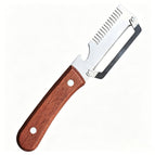 B (wooden handle)