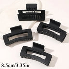 4pcs black 8.5cm