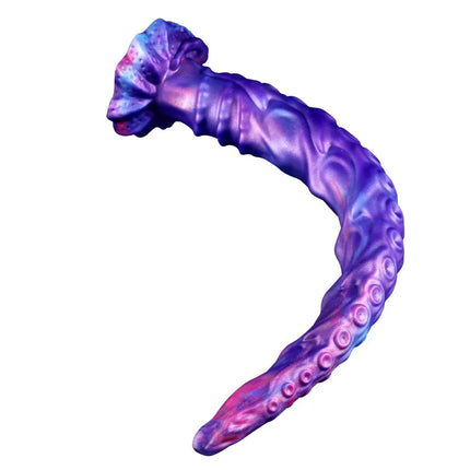 Octopus Tentacle Anal Plug Realistic Suction Cup Dildo Purple Pink Gradient Adult Toy for Men Women Couples Fantasy Sex Toy