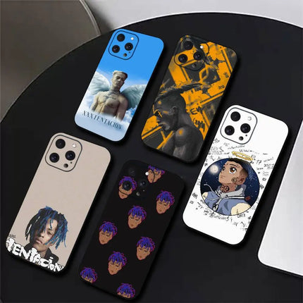 1pc Cool XXXTentaction Rapper Phone Case Magnetic Silicone Soft Case For IPhone 17 16 15 14 13 12 11 Plus Pro Max Air