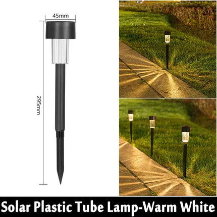 NEW 10Pack Solar Outdoor Lights Garden Lantern Solar Powered Lamp Waterproof Landscape Lighting Pathway Yard Lawn Decoration