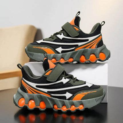 2025 Hot Selling Outdoor Anti Slip Childrens Sports Shoes Lightweight Comfortable Running Shoes Rebound Campus Casual Shoes