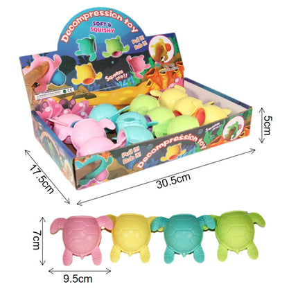 Ovly Squeezing Turtles Toys Decompression Fidget Antistress Sensory Anti Stress Toys Kawaii Reliefing Wacky Gift for Kids Adults