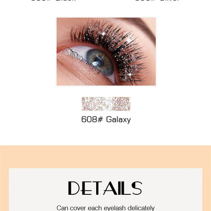 Diamond Glitter Mascara Fast Dry Eyelashes Curls Extension Make Up Waterproof Long-lasting Lengthens Beauty Eye Lashes Makeup