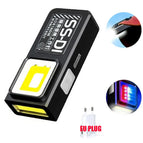 Black-1PC-EU PLUG / Fixed Focus