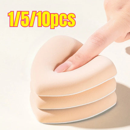 1/5/10PCS Triangle Makeup Sponge Dry Wet Dual Use Soft Cotton Candy Puff for Foundation,Air Cushion & Powder