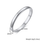 2mm Silver / 12