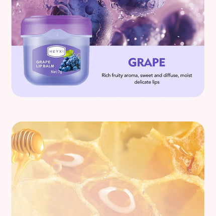 4/6/8pcs Fruit Series Lip Balm Set Sleeping Lip Mask Moisturizing Hydrating Non-sticky Anti-Cracked Lip Balm Lips Care