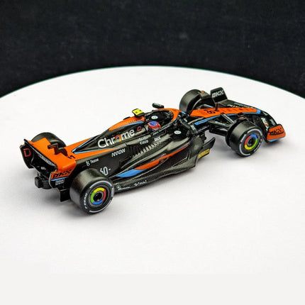 1/43 McLaren MCL60 F1 Racing Toy Car Formula 1 CCA Diecast Vehicle Miniature Free Wheels Display Collection For Children Boys
