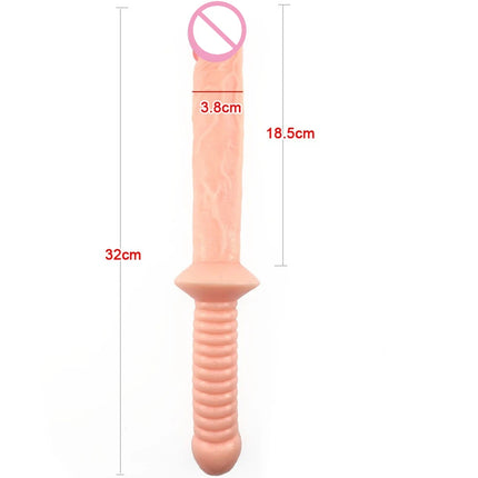 Super Long Dildos Anal Plug with Handle Penis Butt Plug Female Masturbation Adult Sex Toys for Women Men Couple Aduts Products