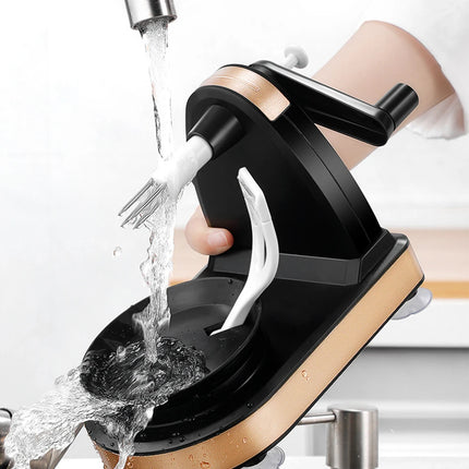 Hand-cranked Apple Pear Peeler Manual Melon Fruit Peeler Potato Automatic Kitchen Multifunctional Cutter Tool With Fruit Divider