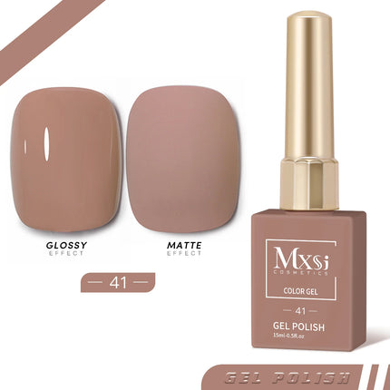 Mxsi Nails Polish 60 Colors Semi Permanent Nail Polish 15ml UV Lamp Nail Polish Hybrid Nail Art Salon Varnish Not Set