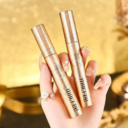 Macfee Golden 4D Curling Mascara – Lengthening, Waterproof, Sweatproof, Long-Lasting, Smudge-Proof, Unisex, Gentle