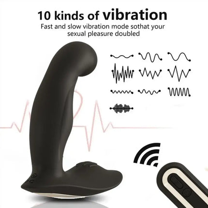 Prostate Massager Stimulator Anal Vibrator Wireless Control Butt Plug Men Vibrating Anus Masturbator adult Sex Toy for Women Gay