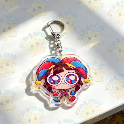 Cute Chibi TADC Keychain Accessories Bag Game Keyrings Jewelry Manga Fans Gifts