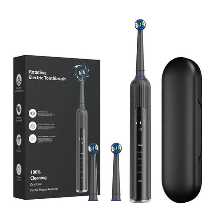 Compatible with Oral B Sonic Electric Toothbrush Smart Ultrasonic Dental Teeth Whitening Rechargeable Adult Tooth Brush 3 Head