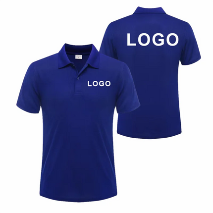 Summer Casual Breathable Polo Shirts Company Logo Custom Print Embroidery Personalized Design Men And Women Short-Sleeved Tops