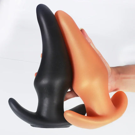 Wearable Anti Drop Soft Anal Plugs Liquid Silicone Huge Butt Plug Prostate Massage Anal Training Comfortable To Wear Butt Plug - DILDO