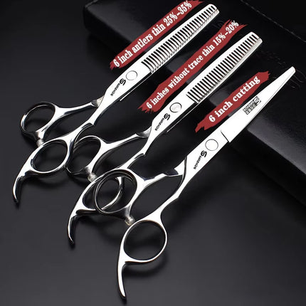 Cutting Thinning 6inch/6.5/7inch/7.5 inch Scissors Japan Professional Hairdressing Scissors Barber Sharp Hair Cutting Shears