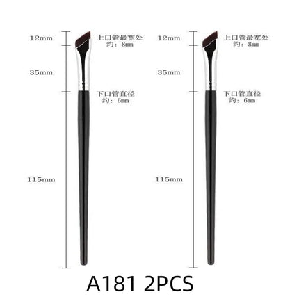 Upgrade Blade Eyeliner Brush Ultra Thin Fine Angle Flat Eyebrow Brush Liner Brow Place Makeup Brush Precise Detail Brush