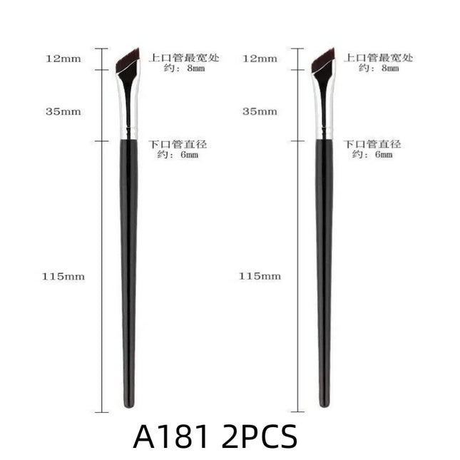 Upgrade Blade Eyeliner Brush Ultra Thin Fine Angle Flat Eyebrow Brush Liner Brow Place Makeup Brush Precise Detail Brush