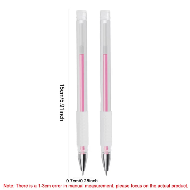 2/6Pcs Skin Marker Pen Tattoo Pens Professional Eyelash Extension Set For Lip Tattoo Eyebrow Piercing Scribe Surgical Skin Tool