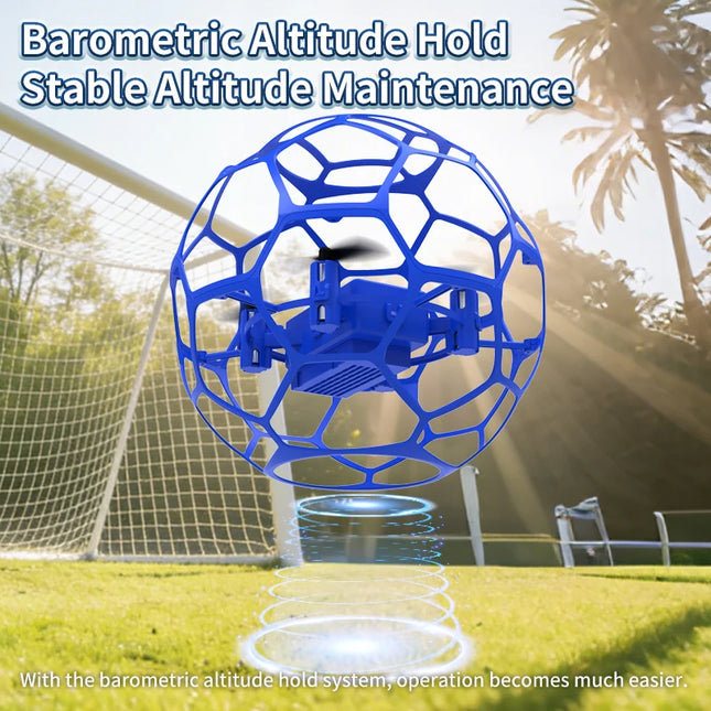 2026 K26 2.4G RC Racing Football Drone 3D Full Protection Pressure Altitude Remote Control Toy Quadcopter Gift For Kid Boy Adult