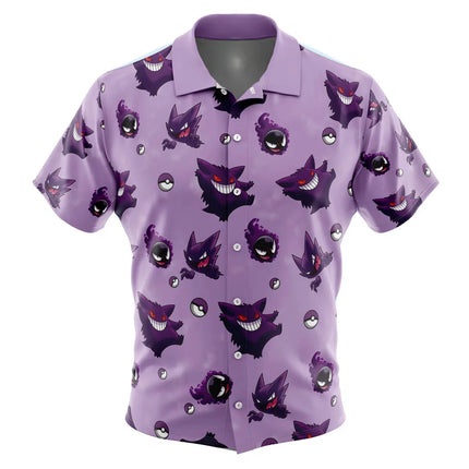Transmutation Circle Fullmetal Alchemist Button Up Hawaiian Shirt Fashion Trend Breathable Loose Versatile Casual Sports Summer Men